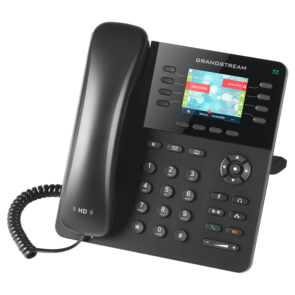 Grandstream Networks GXP2135 IP phone Black 8 lines TFT