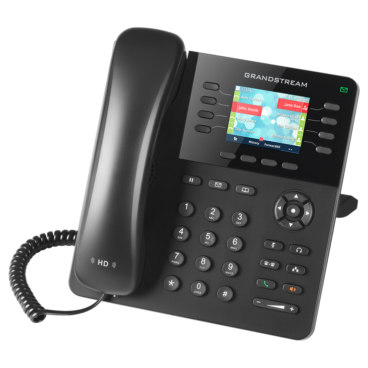 Grandstream Networks GXP2135 IP phone Black 8 lines TFT