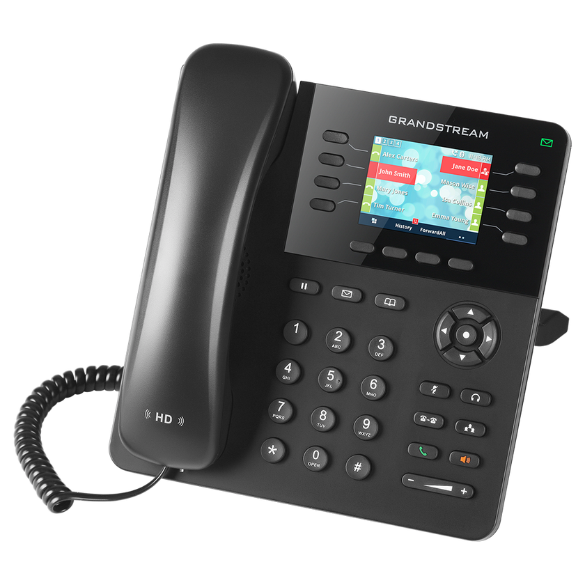 Grandstream Networks GXP2135 IP phone Black 8 lines TFT