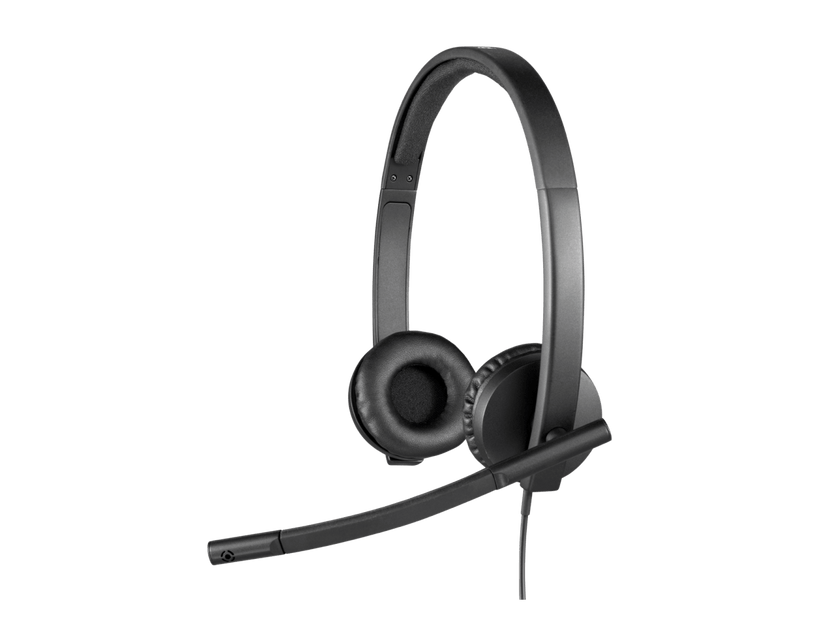 Logitech H570e Headset Wired Head-band Office/Call center USB Type-A Black