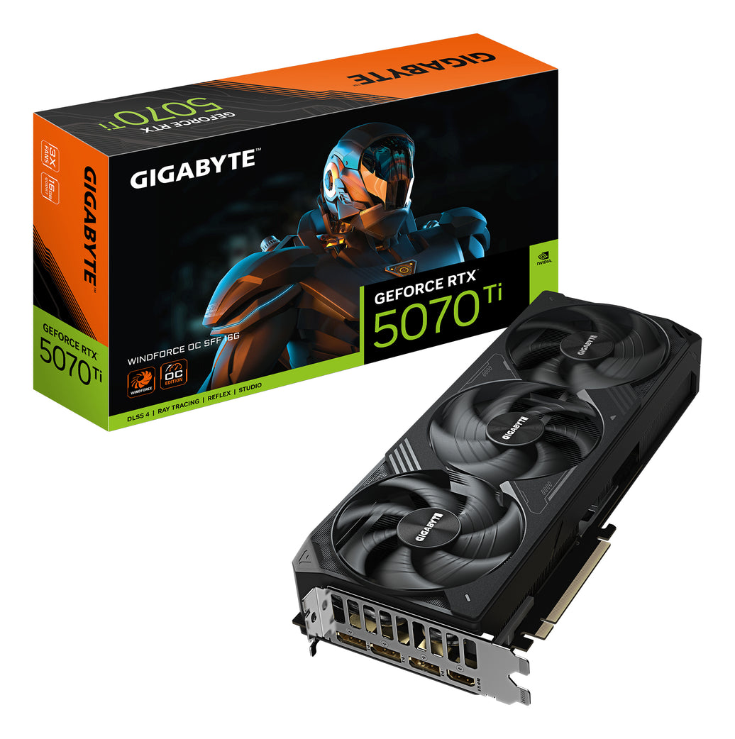 GIGABYTE RTX 5070 TI 16GB WINDFORCE OC