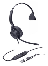 Yealink UH42 New-era Headset, Powered Audio - Mono Teams