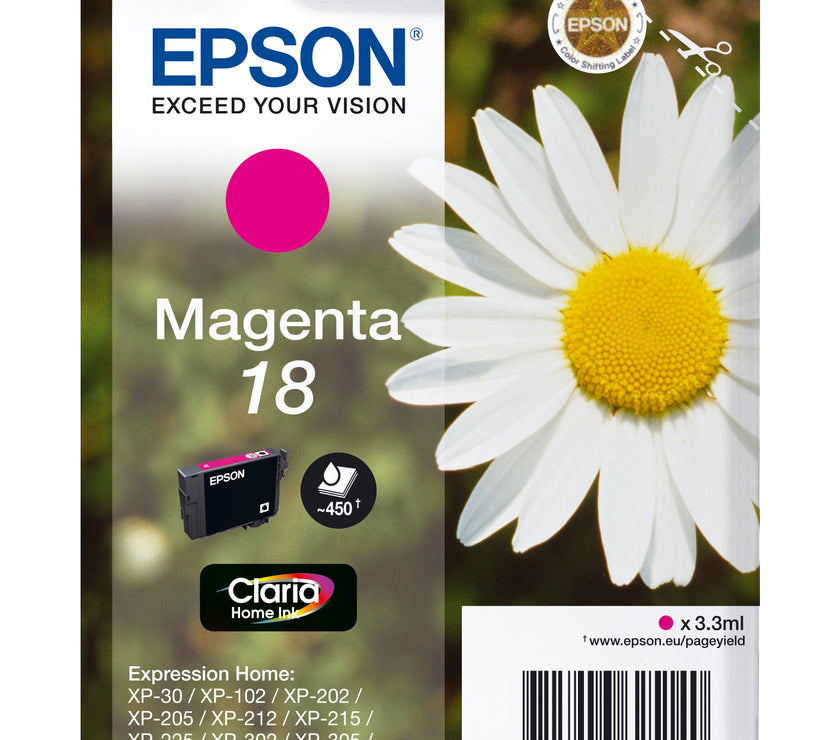 18 Magenta Ink