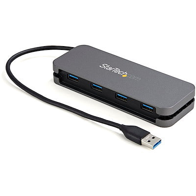 4 Port USB 3.0 Hub 5Gbps 4A - 11in Cable