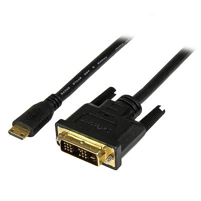 StarTech.com 1m Mini HDMI to DVI-D Cable