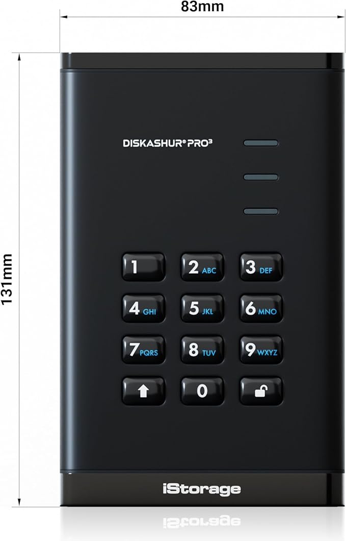 iStorage diskAshur PRO3 HDD 4TB