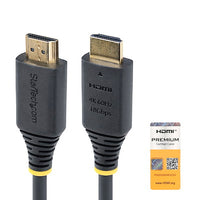 Startech 1.6ft Premium Certified HDMI Cable 4K60