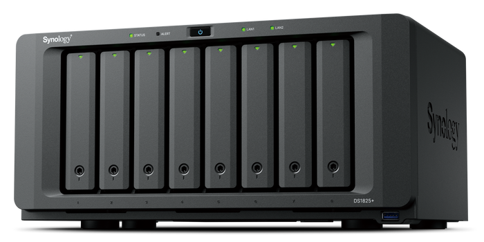 Synology DS1825+ 48TB (8 × 6TB HAT3300 Plus Series HDD)