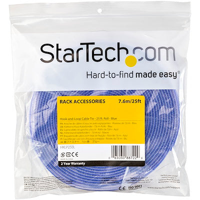 StarTech 25ft (7.6m) Hook and Loop Roll