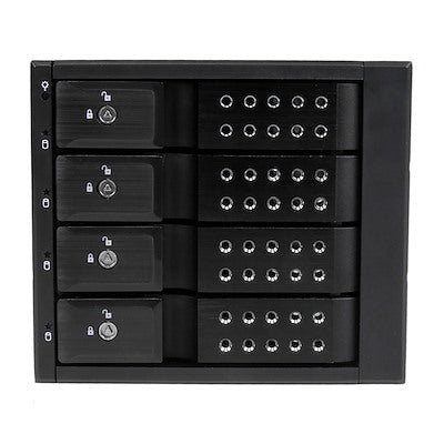 Startech 4 Bay Aluminum Trayless Hot Swap Mobile Rack