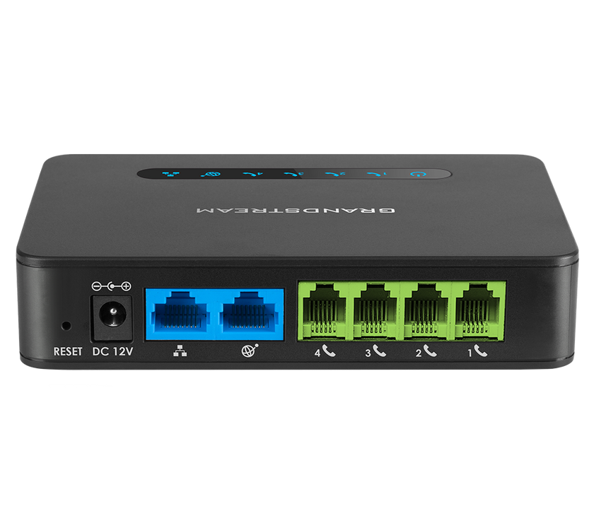 Grandstream HandyTone HT814 4 Port FXS Gateway with Gigabit Nat Router