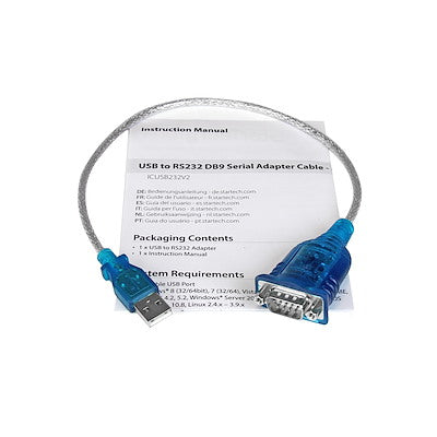 StarTech USB to RS232 Serial Adapter