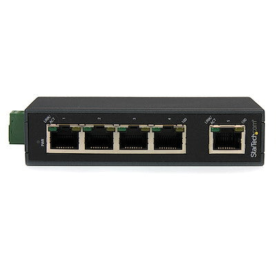 StarTech 5-Port Industrial Ethernet Switch