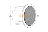 Algo 8198 IP PoE+ Ceiling Speaker