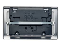 Energenie MiHome Smart 6MM 2 Gang Power Socket - Steel