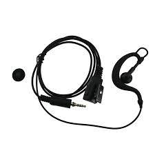 G SHAPE EARPIECE PTT + LAPEL MIC ICOM