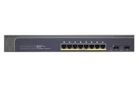NETGEAR ProSAFE 8-Port PoE+ Gigabit Smart Managed Switch with 2 SFP Ports (GS510TPP)