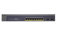NETGEAR ProSAFE 8-Port PoE+ Gigabit Smart Managed Switch with 2 SFP Ports (GS510TPP)