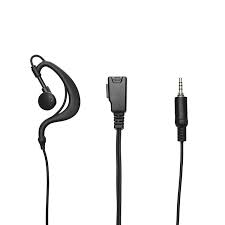 G SHAPE EARPIECE PTT + LAPEL MIC ICOM