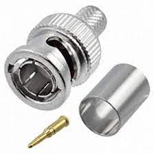 100PK BNC CT100 Crimp Pl RG6 TURNED