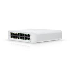 Ubiquiti UniFi Switch Lite USW-Lite-16-POE - Switch - Managed - 16 x 10 100 1000 (8 PoE ) - desktop wall-mountable - PoE (45 W)