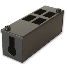 4-PORT HORZ POD BOX (32MM GLAND HOLE)