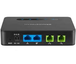 Grandstream HT-812 ATA Adaptor (2 FXS) with Integrated NAT router