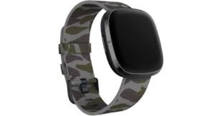 FitBit Versa 3/Sense Woven Band Camo S