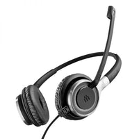 Sennheiser Century SC 665 Binaural Wired Headset (3.5 mm Connectivity)