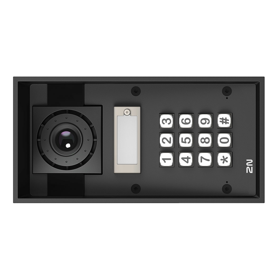 2N IP Force with 1 Button, HD Camera, Keypad and 10W Speaker