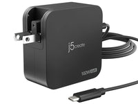 J5CREATE 102W GAN PD USB-C 2-PT CHARGER