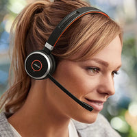 Jabra Evolve 65 SE MS Mono with Jabra LINK 390 USB-A and Charging Stand *EOL*