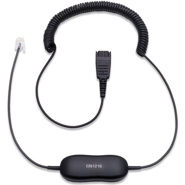 Jabra 1216 Avaya X-One Curly Cord