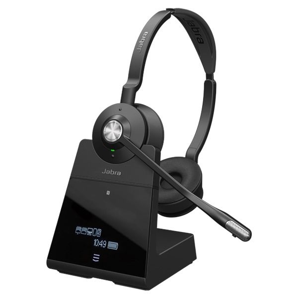 Jabra 40Hz-16kHz, Stereo, Bluetooth 5.0, 13 h, RJ-9, RJ-45, DECT, Micro-USB, 150 m, Black