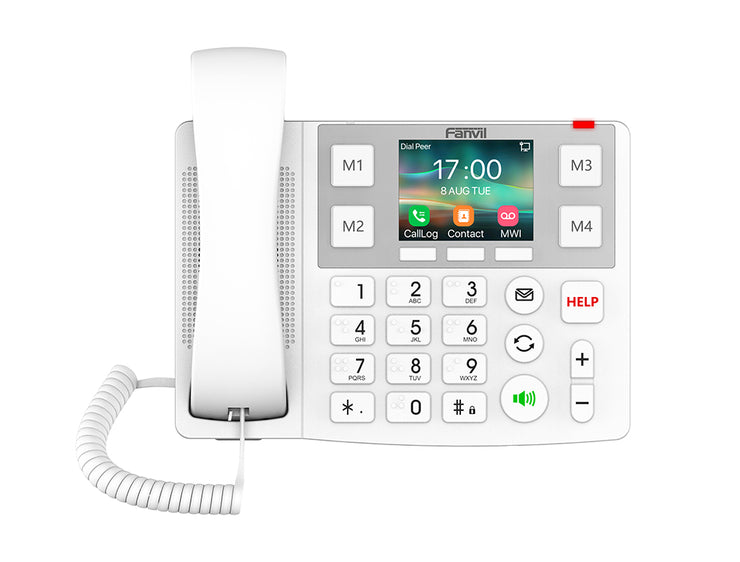 Fanvil X305 IP phone White 2 lines LCD Wi-Fi