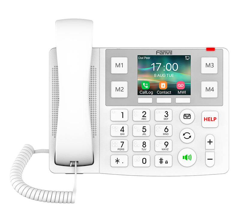 Fanvil X305 IP phone White 2 lines LCD Wi-Fi