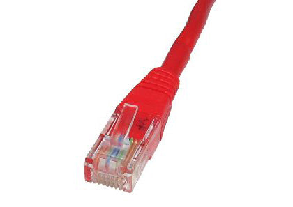 CDL 15m Cat5e Cbl - Red 24AWG