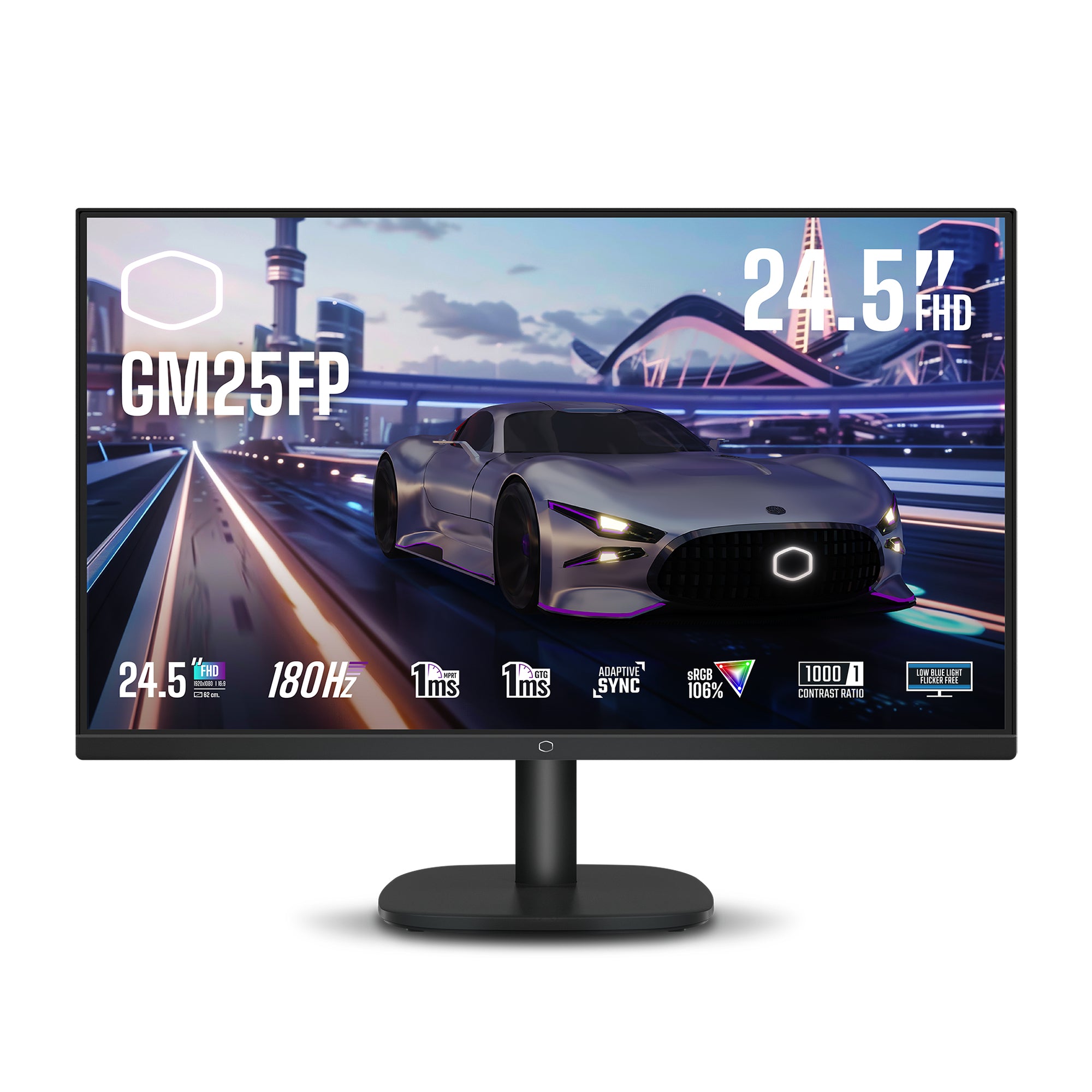 COOLER MASTER 24.5 IPS MON SPK GM25FP-EK