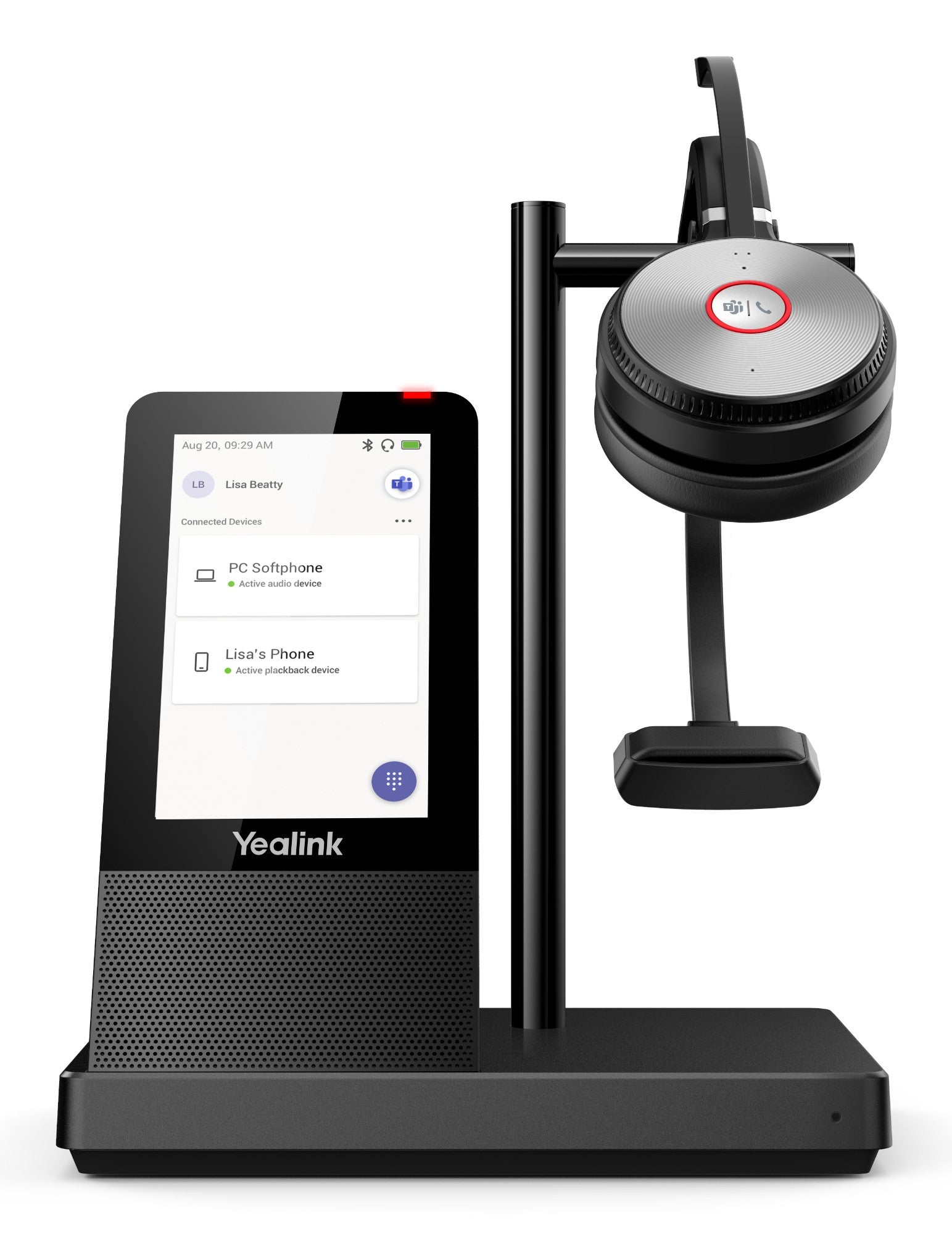 Yealink WH66 Mono DECT Headset Teams
