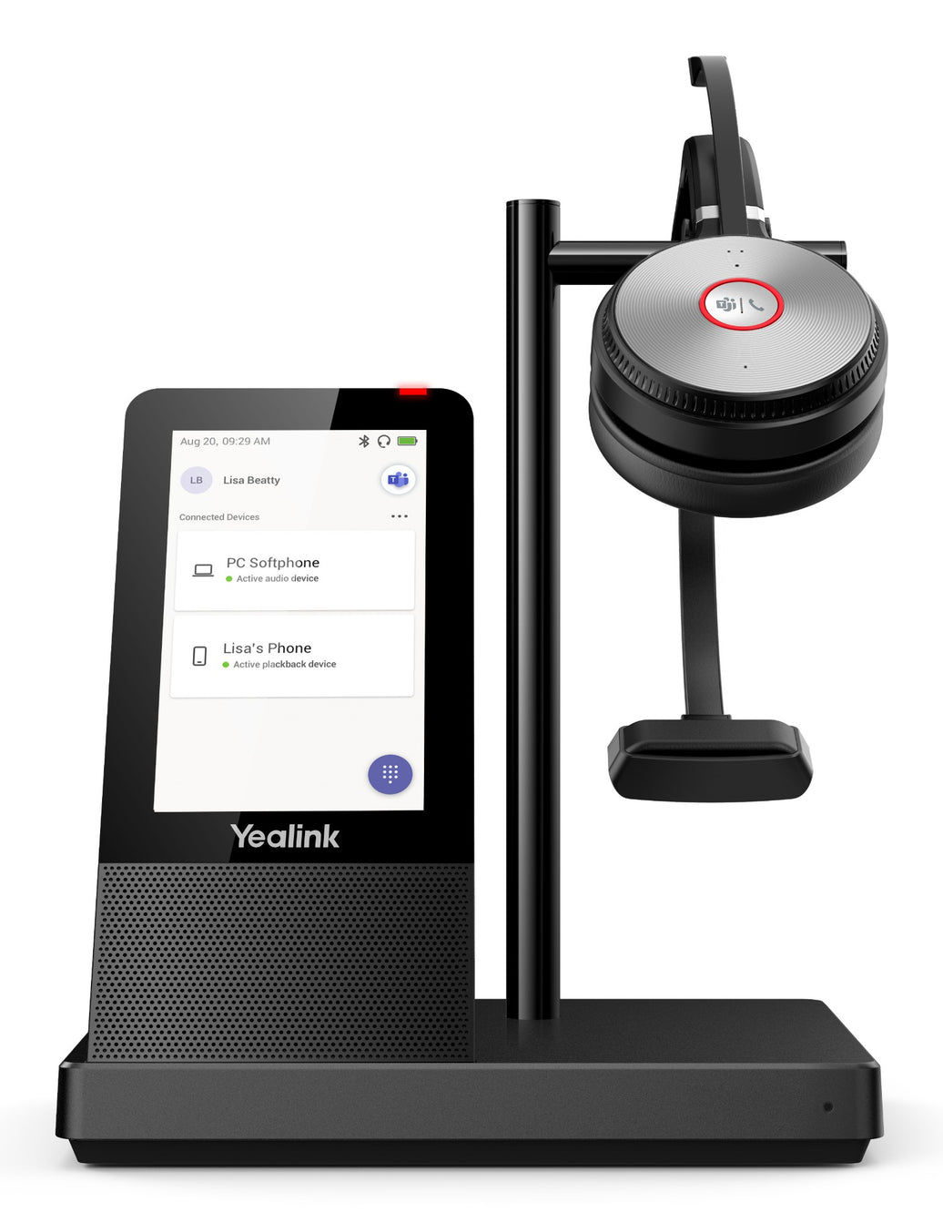 Yealink WH66 Mono DECT Headset Teams