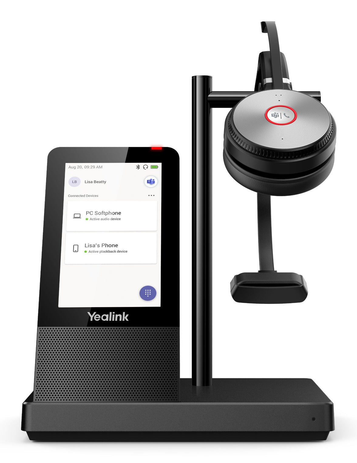 Yealink WH66 Mono DECT Headset Teams