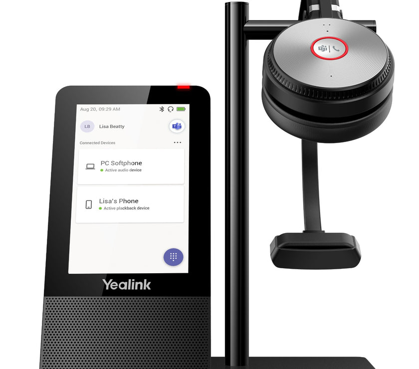 Yealink WH66 Mono DECT Headset Teams