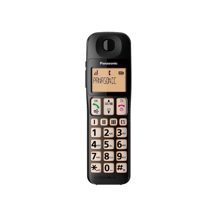 PANASONIC KX-TGE112EB BIG BUTTON DECT