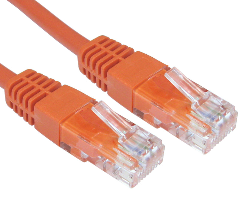 CDL 4m Cat5e Cbl - Orange 26AWG