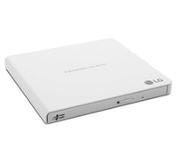 LG Slim Portable DVD-RW White USB 2.0