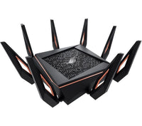 ASUS GT-AX11000 wireless router Gigabit Ethernet Tri-band (2.4 GHz / 5 GHz / 5 GHz) Black
