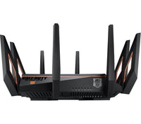 ASUS GT-AX11000 wireless router Gigabit Ethernet Tri-band (2.4 GHz / 5 GHz / 5 GHz) Black