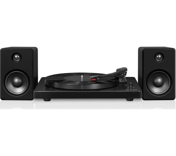 Victrola ITUT-420 TT & Speaker  - Black
