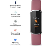 Fitbit Luxe Platinum Orchid