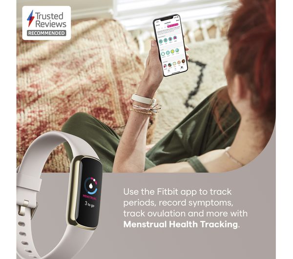 Fitbit Luxe Soft Gold White